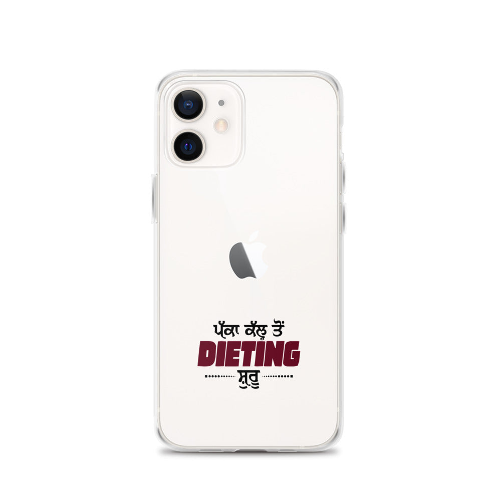 PAKKA KAL TO DIETING SHURU - iPhone Case