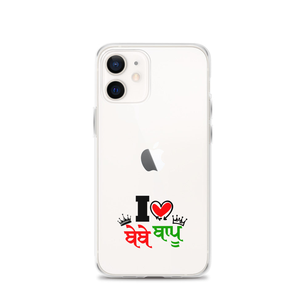 I LOVE BEBE BAPU - iPhone Case