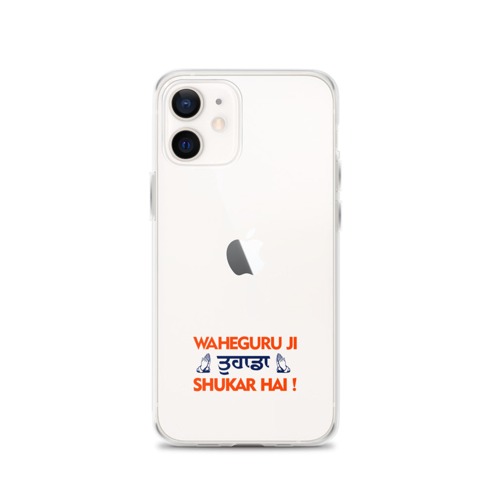 WAHEGURU JI TERA SHUKAR HAI - iPhone Case