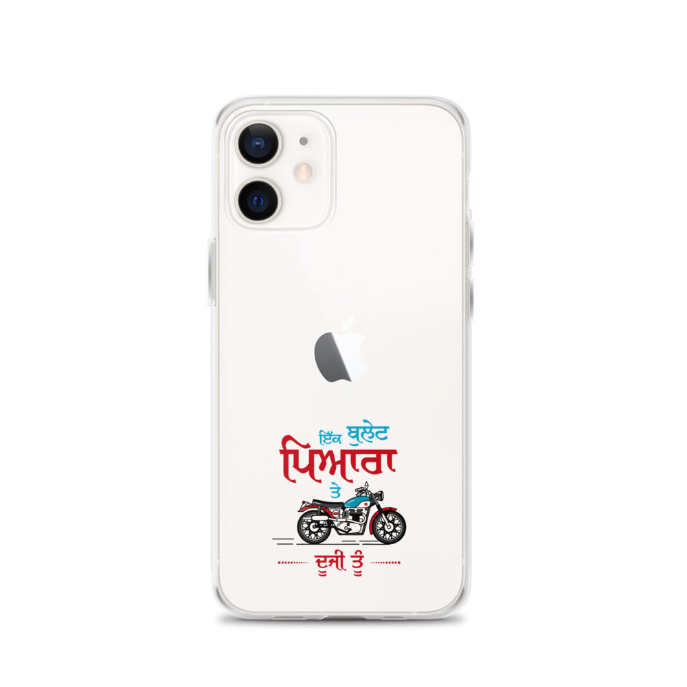 IK BULLET PYARA TE DUJI TU - iPhone Case