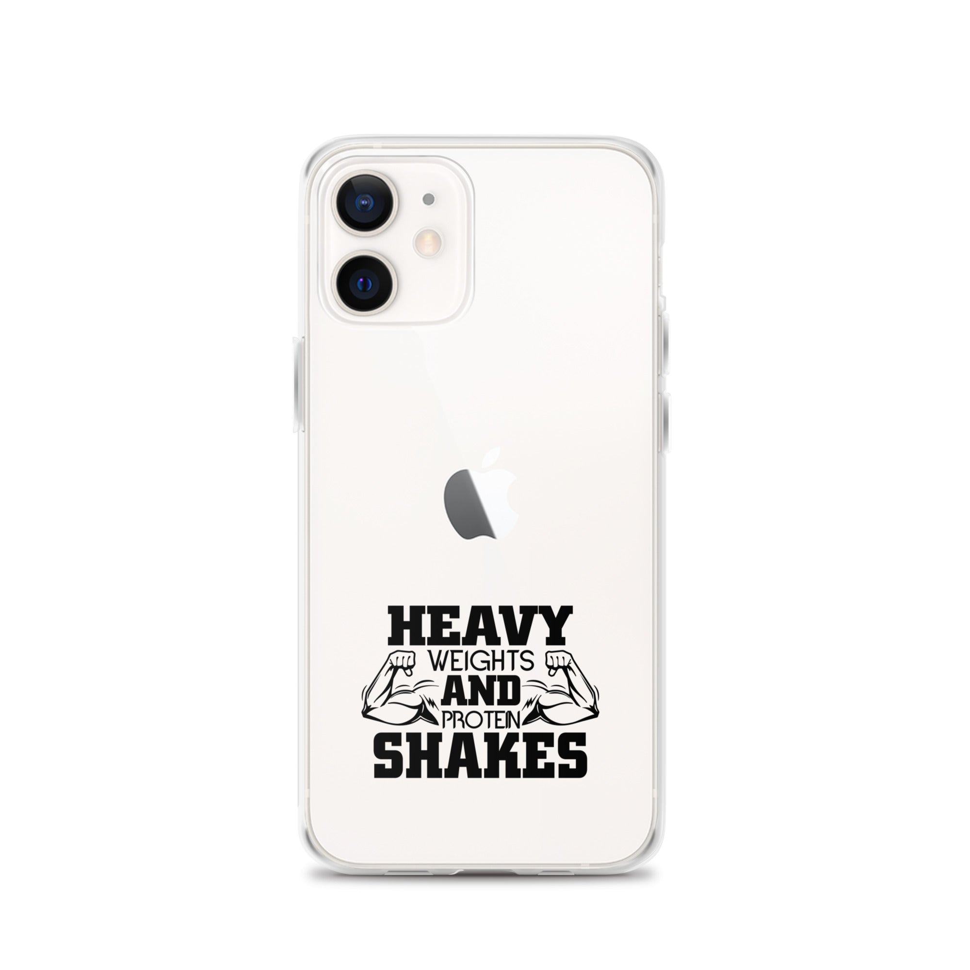HEAVY WEIGHTS AND PROTEIN SHAKES - iPhone Case
