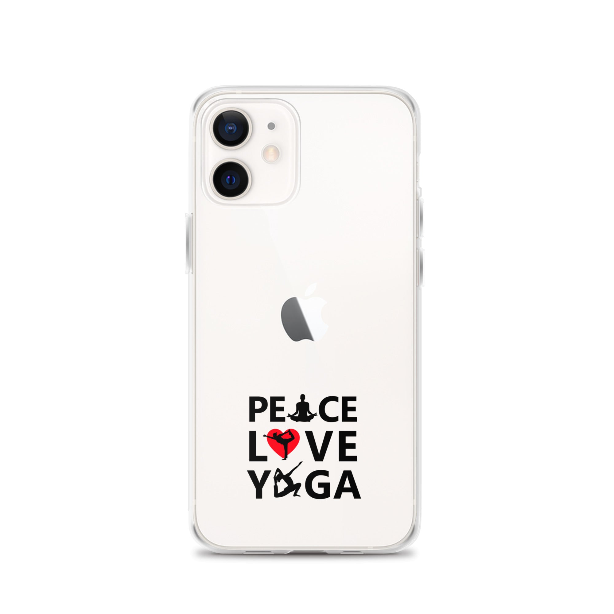 PEACE LOVE YOGA - iPhone Case