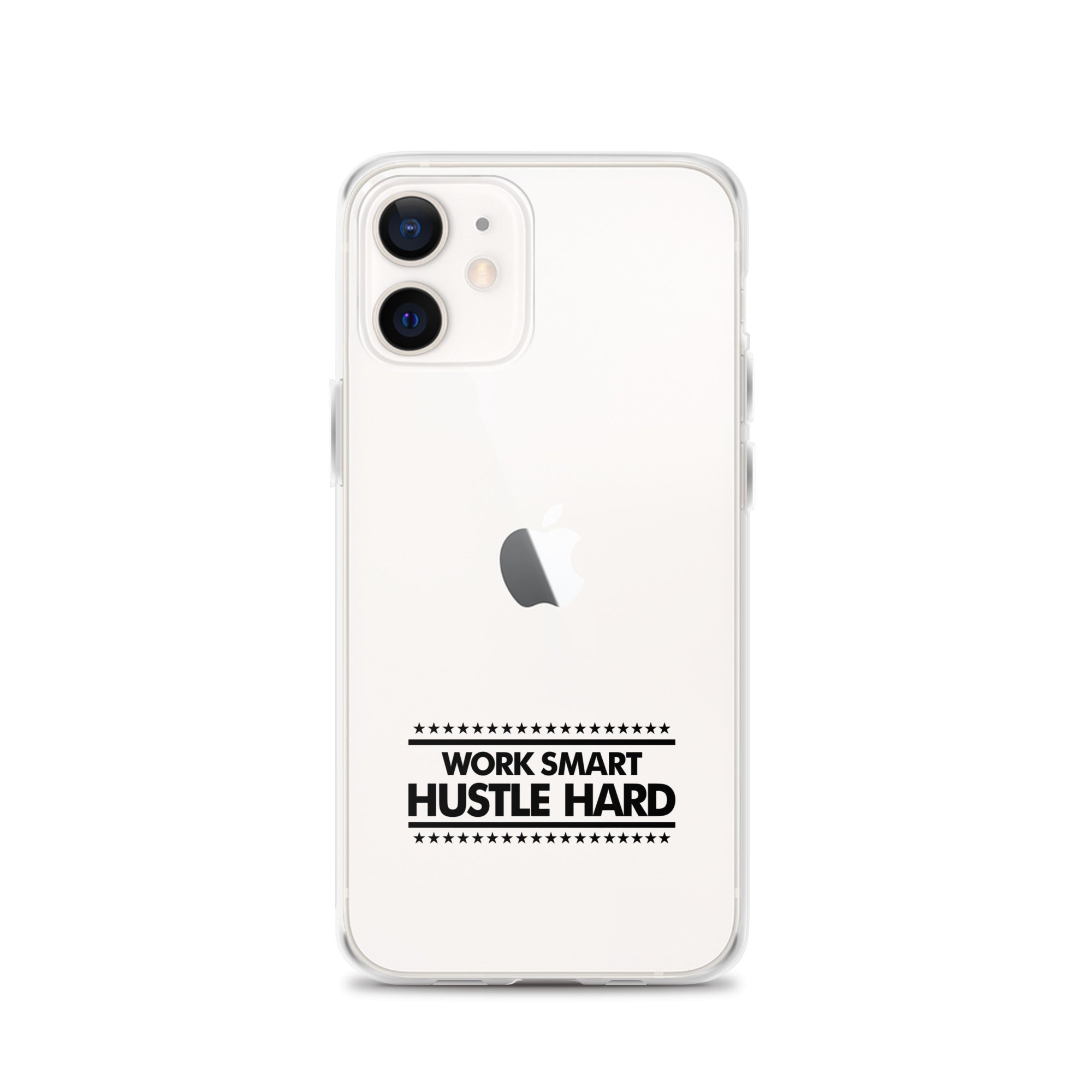 WORK SMART HUSTLE HARD - iPhone Case