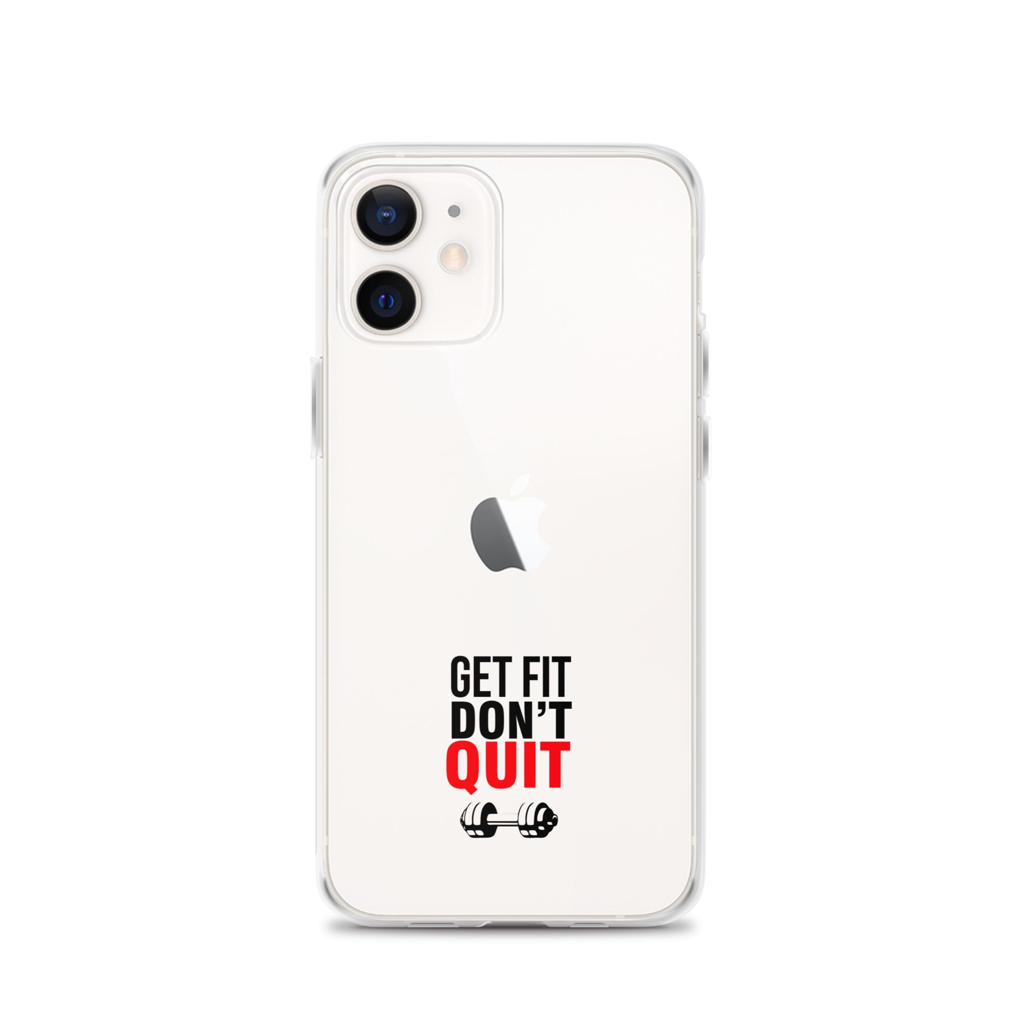 GET FIT DON'T QUIT - iPhone Case