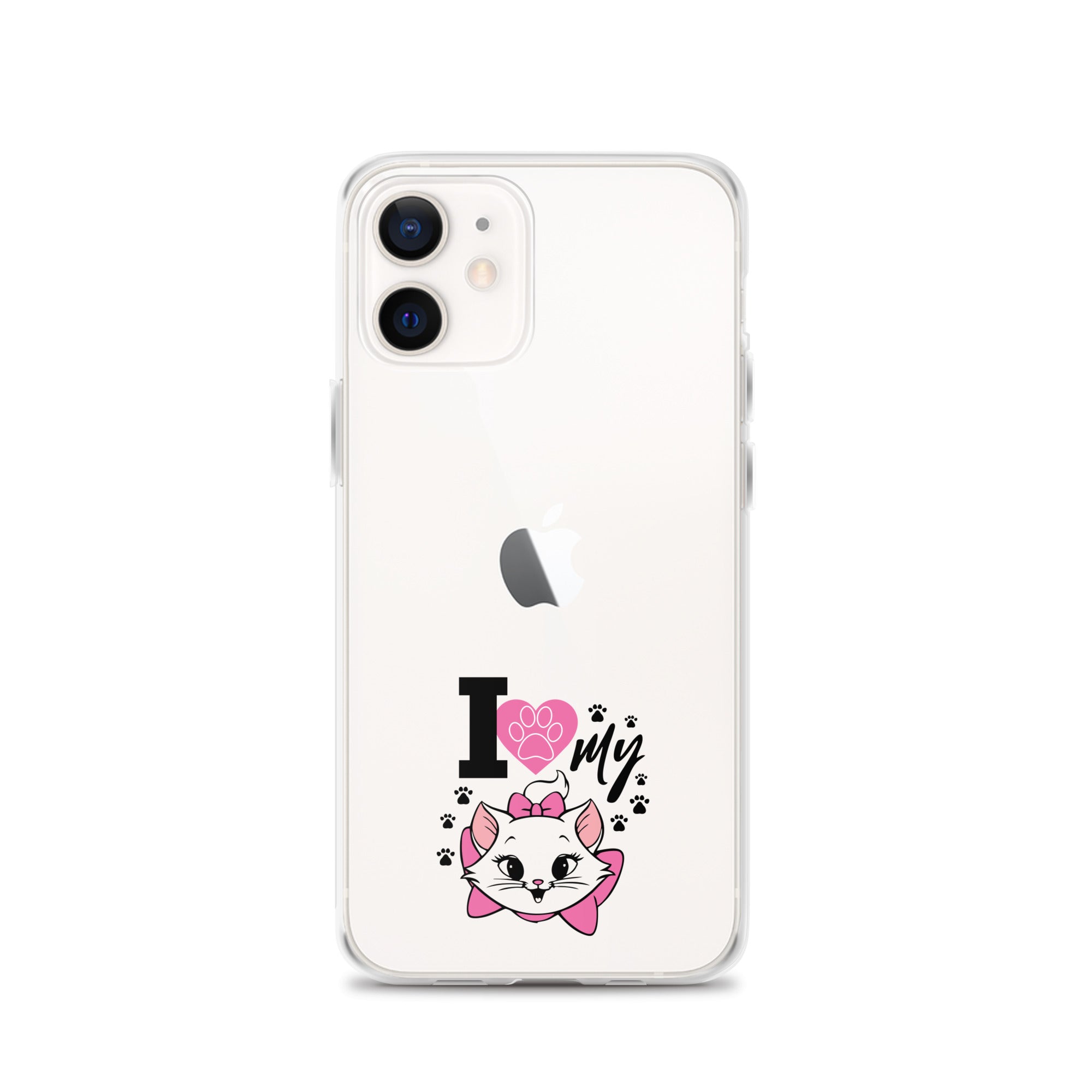 I LOVE MY CAT - iPhone Case