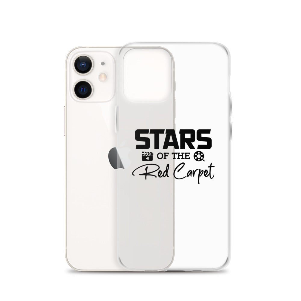 Stars of the red carpet- iPhone Case Transparent