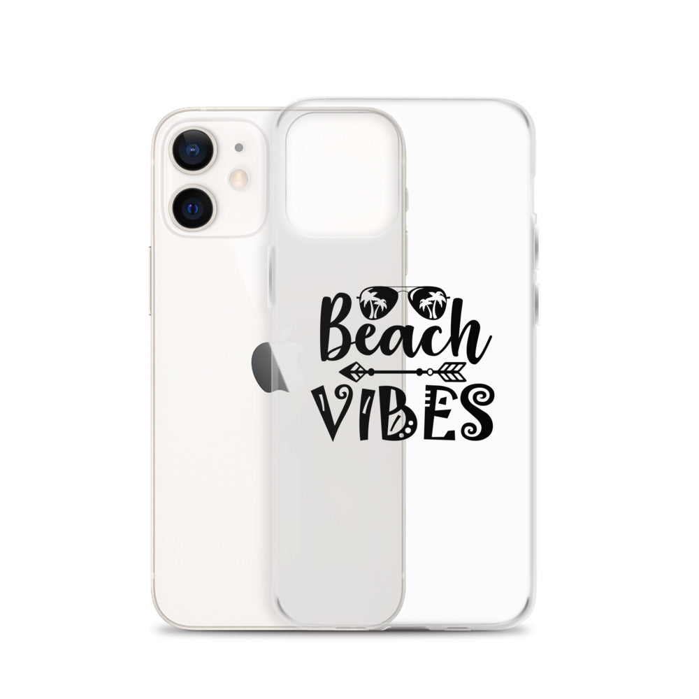 Beach Vibes- iPhone Case Transparent