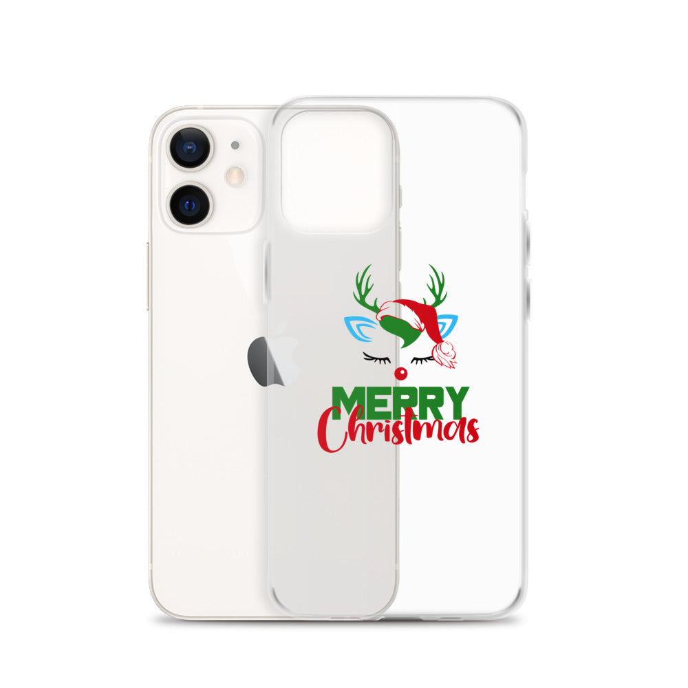 MERRY CHRISTMAS - iPhone Case Transparent