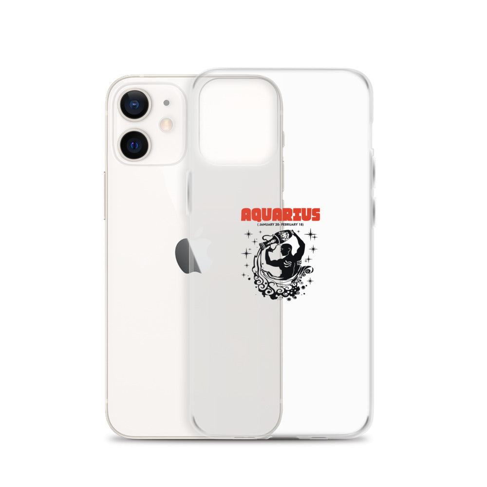 AQUARIUS - iPhone Case Transparent