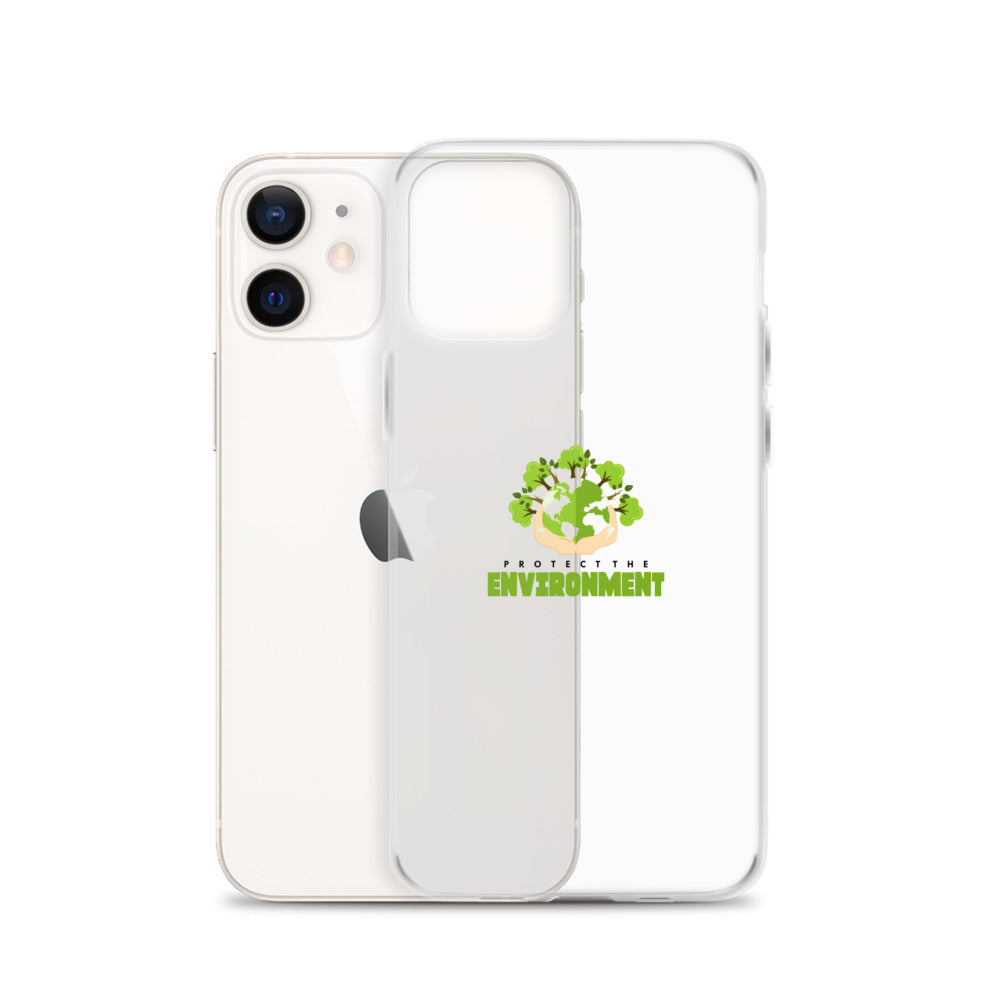 PROTECT THE ENVIRONMENT - iPhone Case Transparent