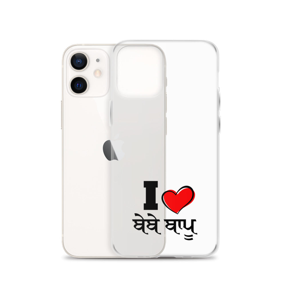 I LOVE BEBE BAPPU - iPhone Case