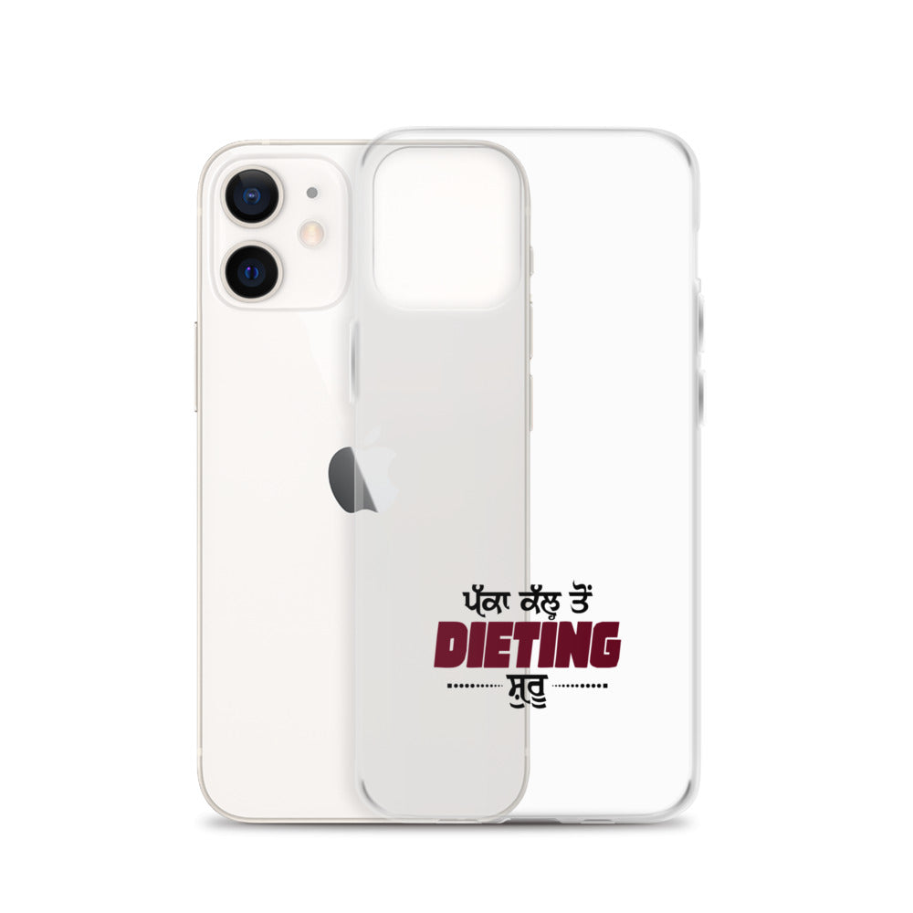 PAKKA KAL TO DIETING SHURU - iPhone Case