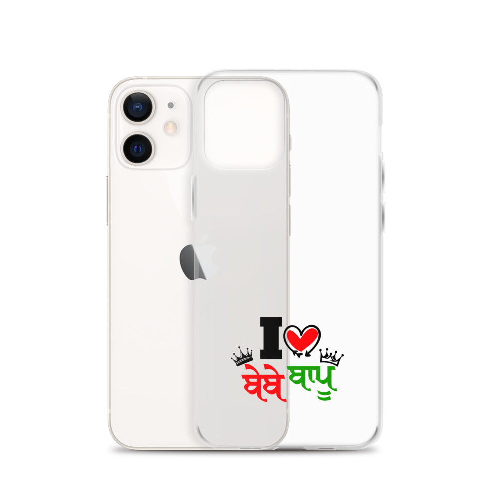 I LOVE BEBE BAPU - iPhone Case