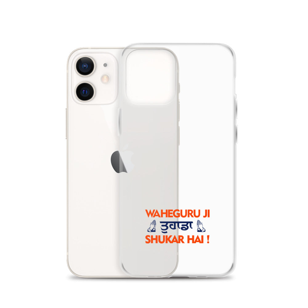 WAHEGURU JI TERA SHUKAR HAI - iPhone Case