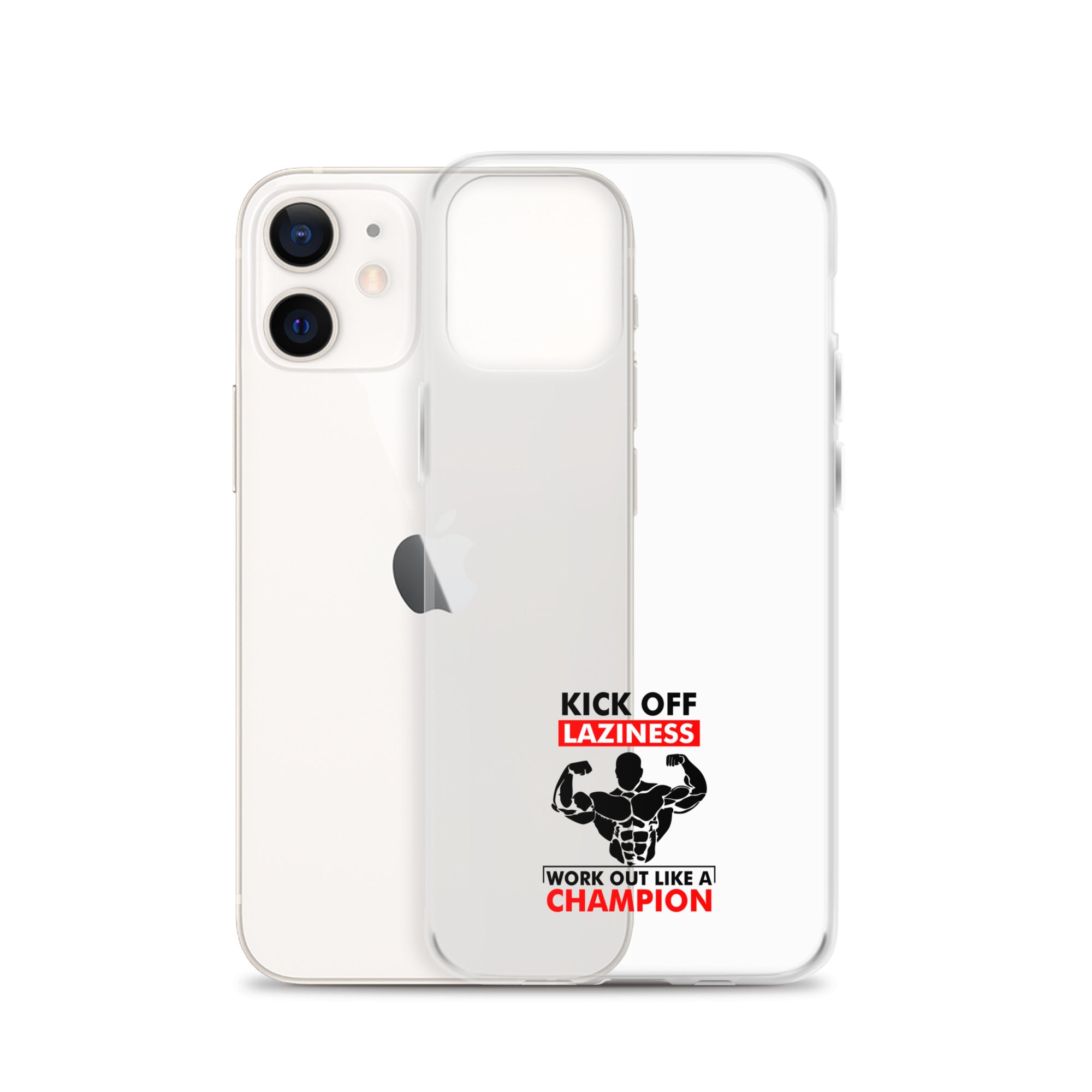 KICK OFF LAZINESS - iPhone Case