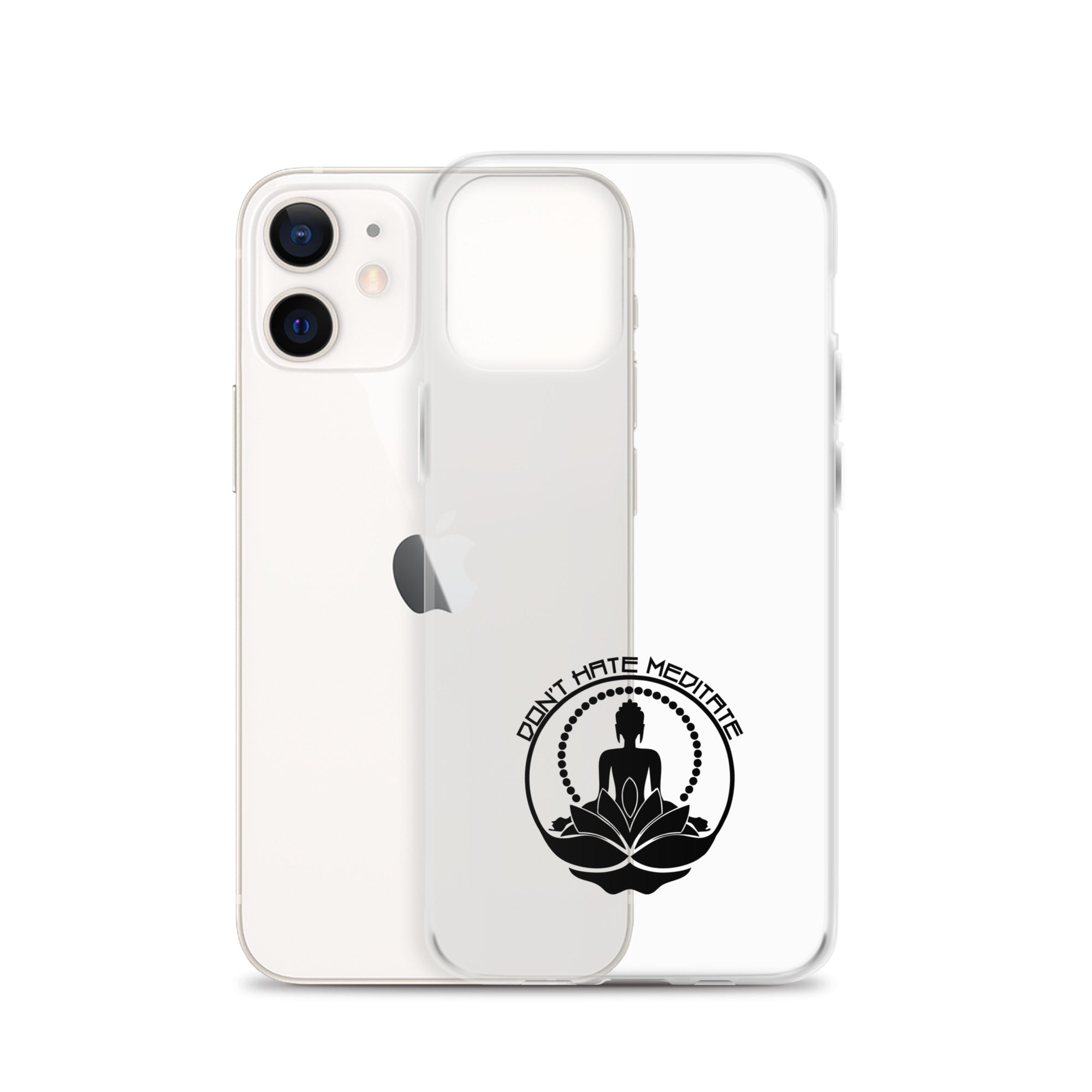 DON'T HATE MEDITATE - iPhone Case