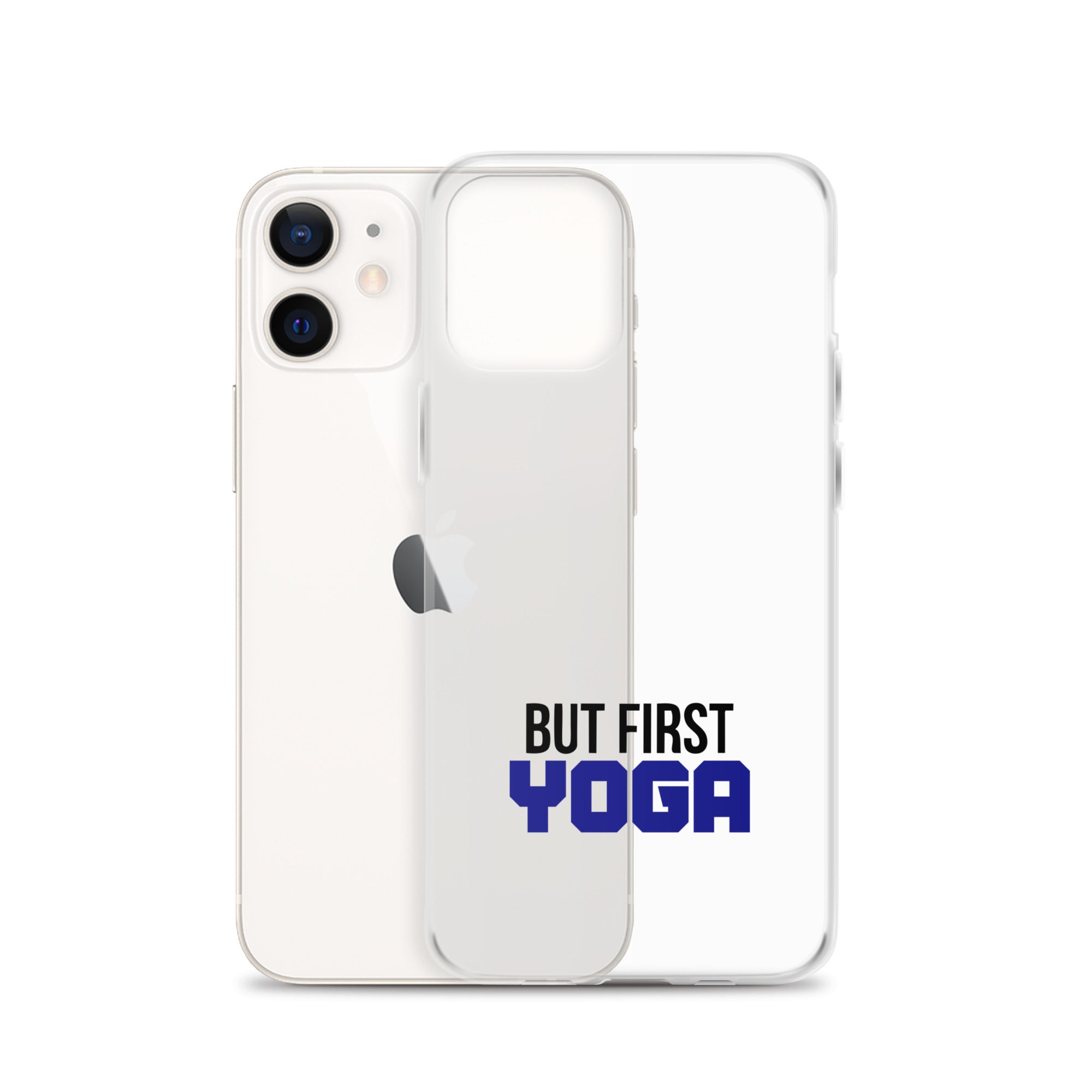 BUT FIRST YOGA - iPhone Case