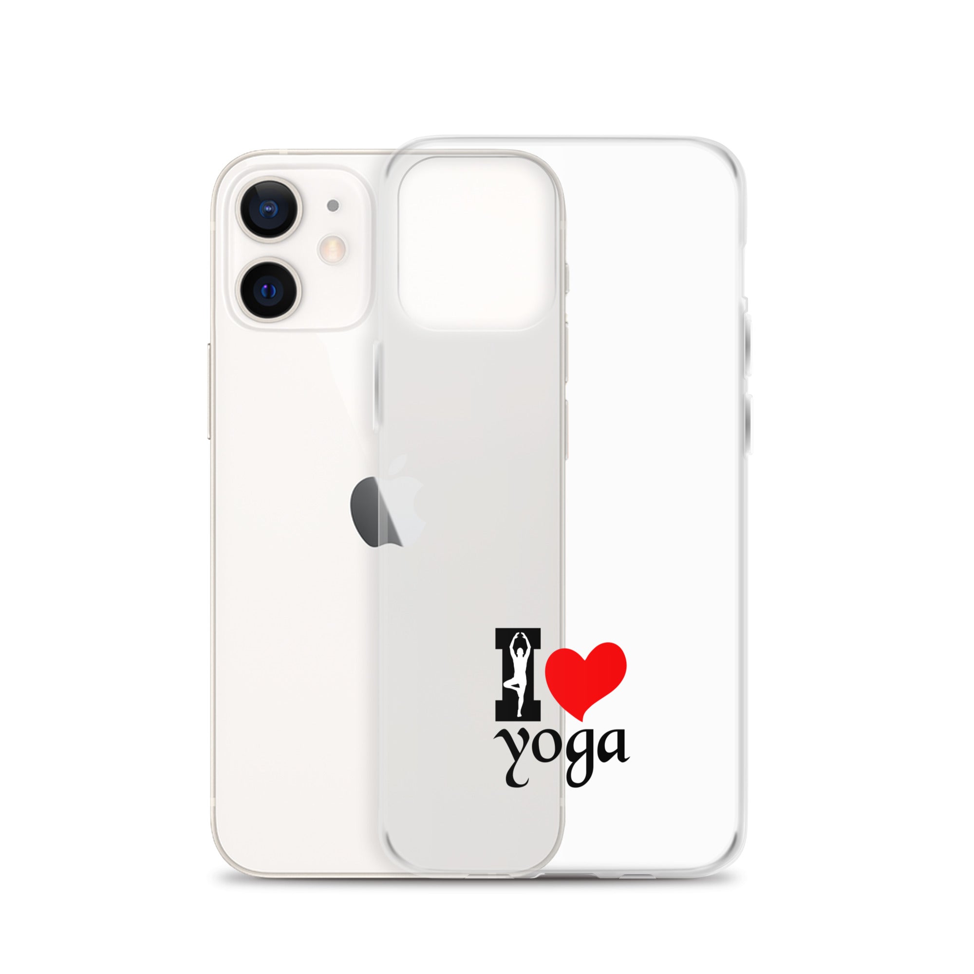 I LOVE YOGA - iPhone Case