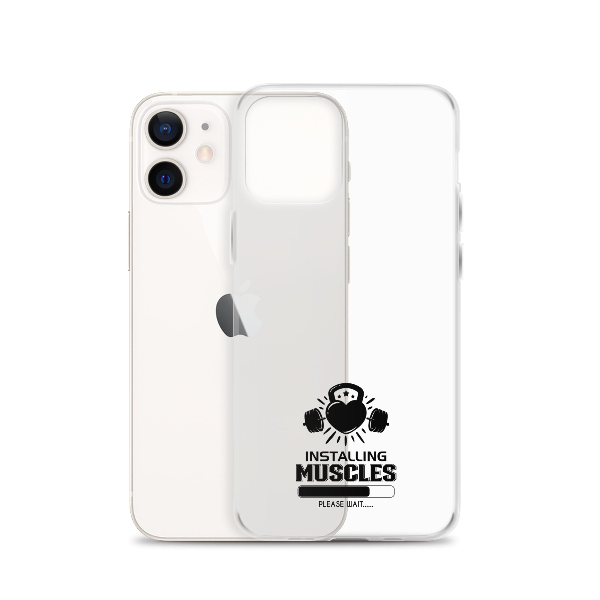 INSTALLING MUSCLES - iPhone Case