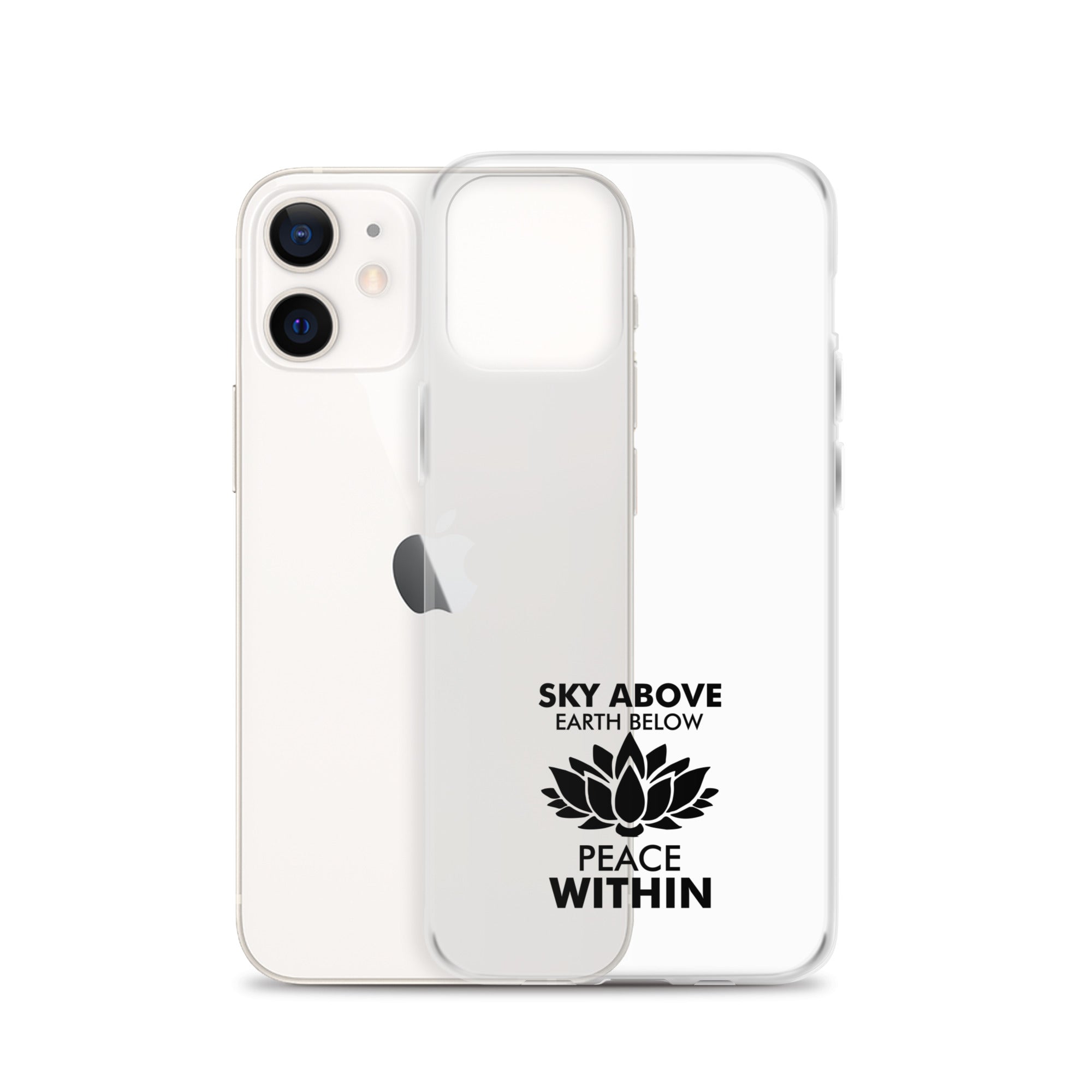 SKY ABOVE EARTH BELOW - iPhone Case