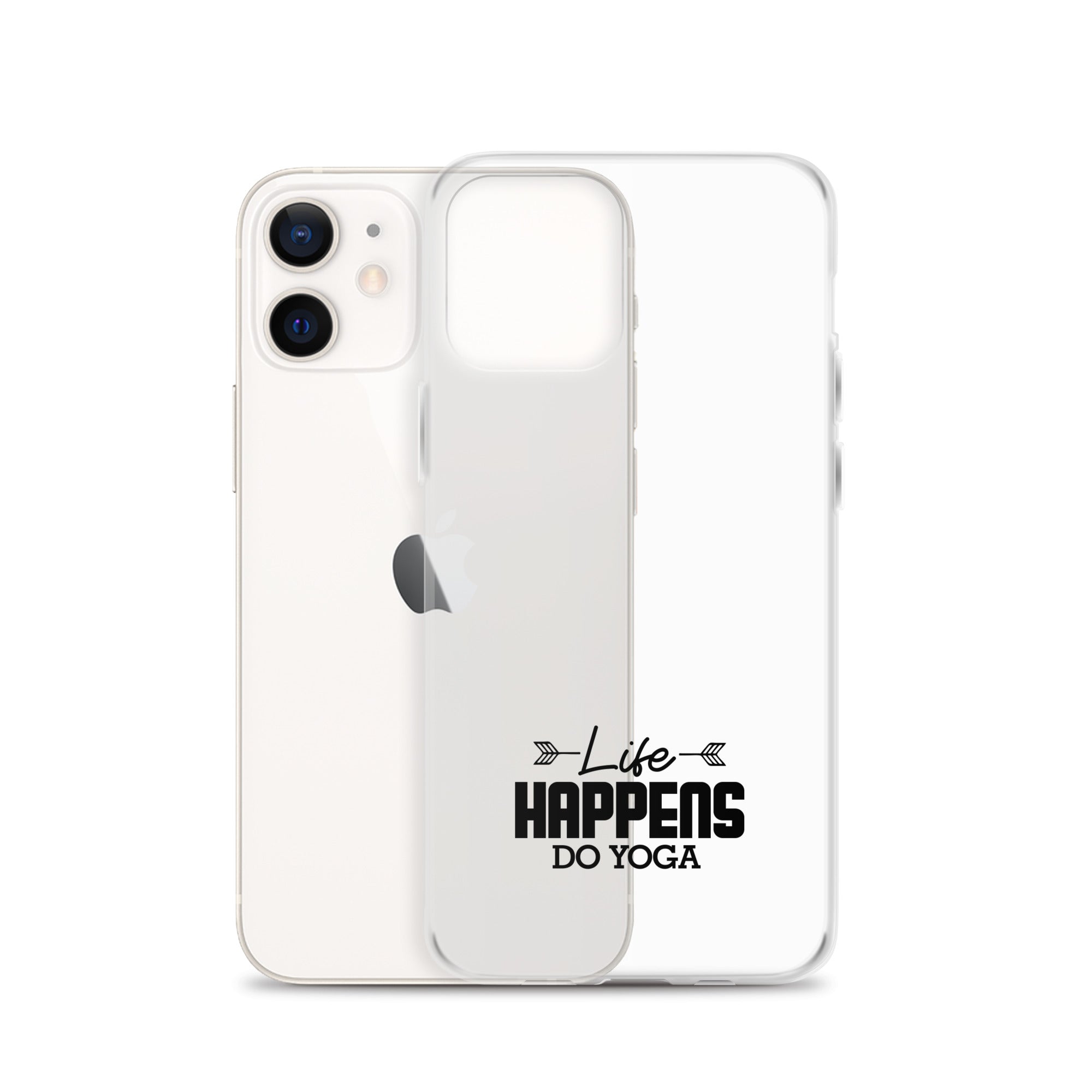 LIFE HAPPENS DO YOGA - iPhone Case