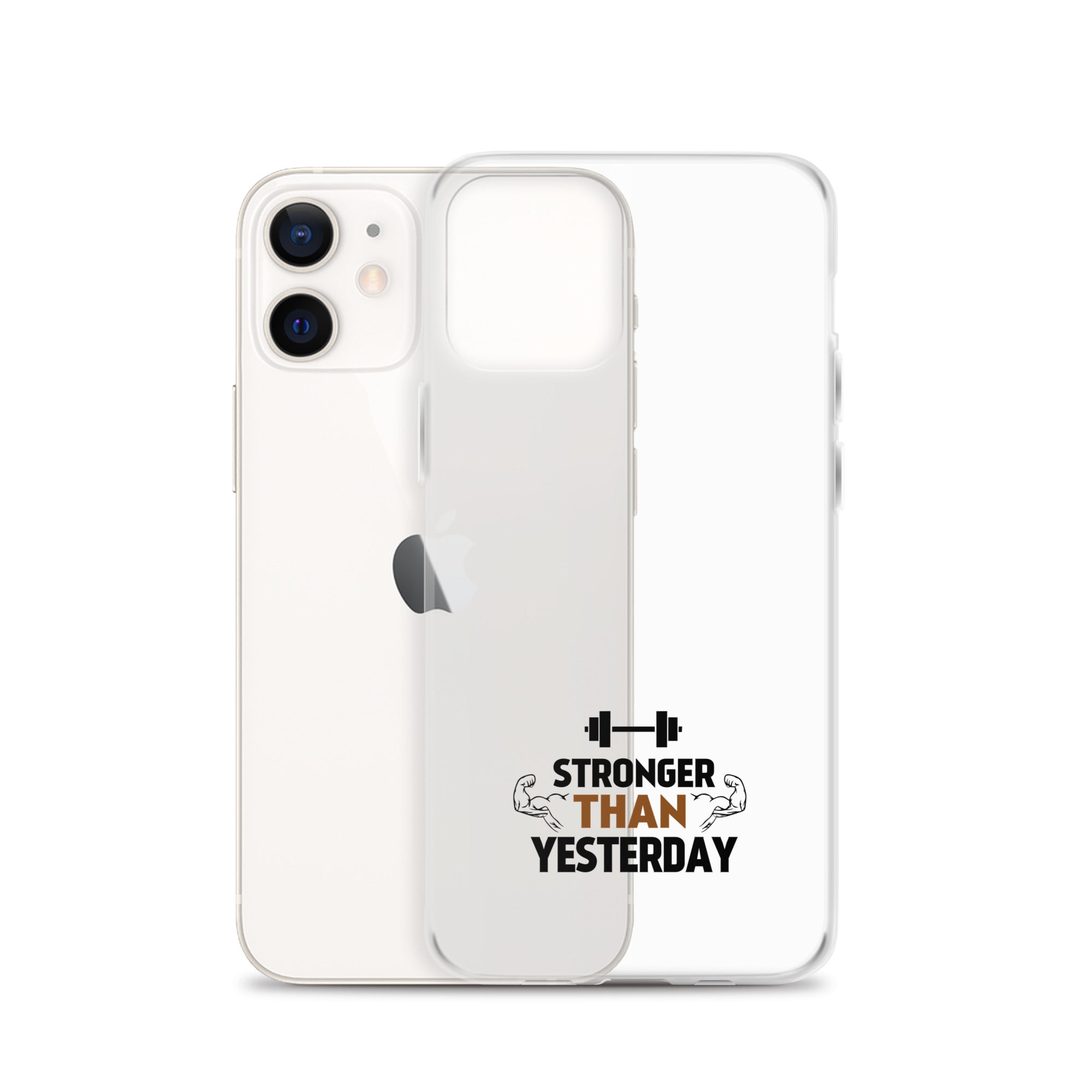 STRONGER THAN YESTERDAY - iPhone Case