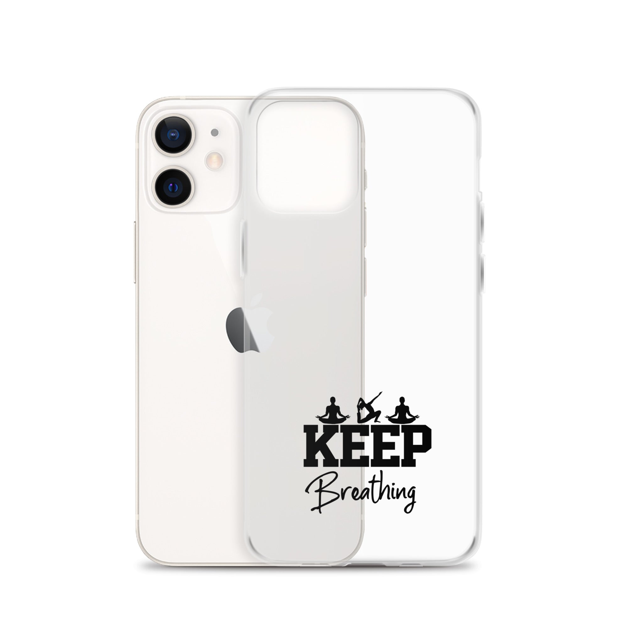 KEEP BREATHING - iPhone Case