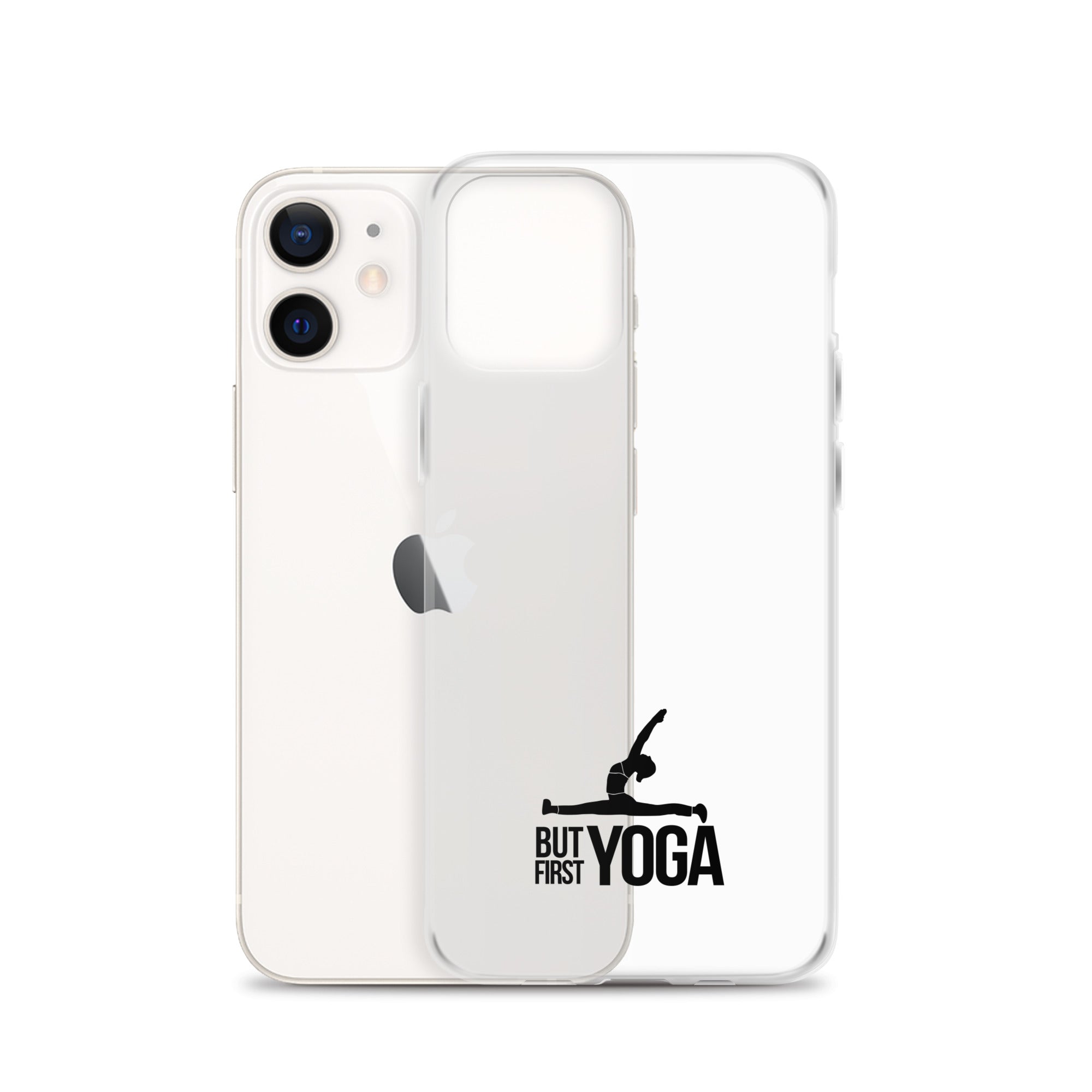 BUT FIRST YOGA - iPhone Case