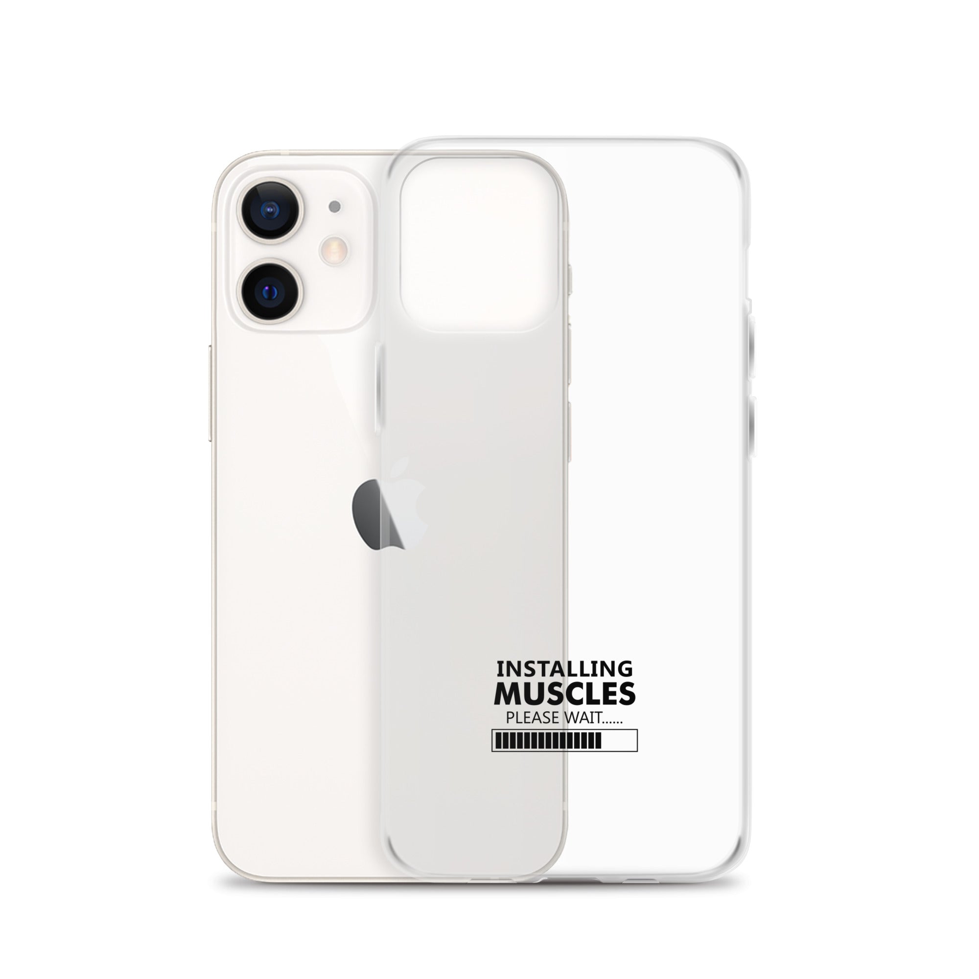 INSTALLING MUSCLES - iPhone Case