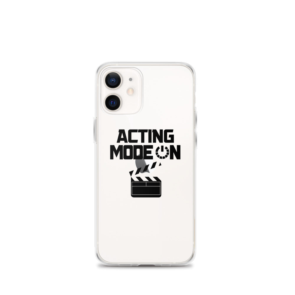 Acting mode - iPhone Case Transparent