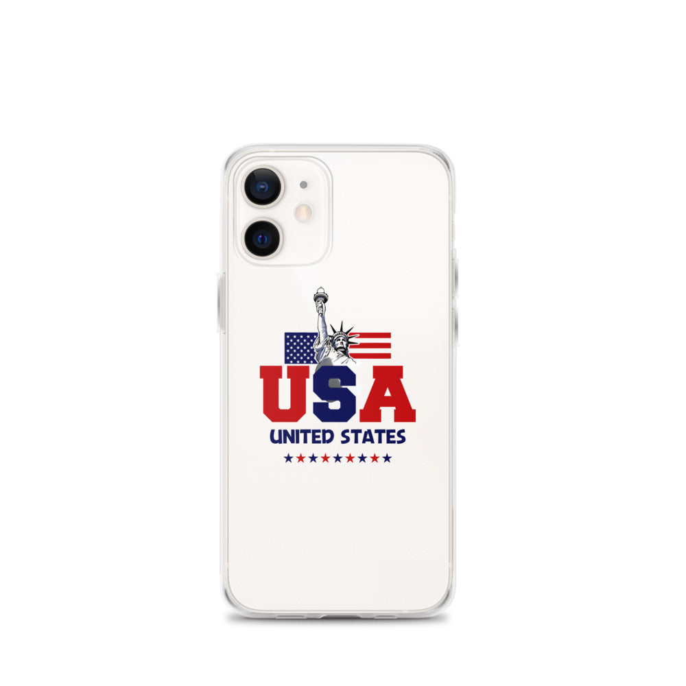 UNITED STATES OF AMERICA - iPhone Case Transparent