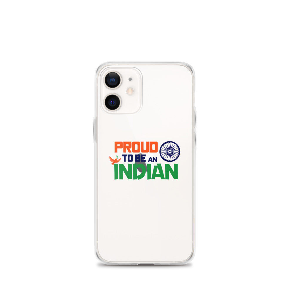 PROUD TO BE AN INDIAN - iPhone Case Transparent