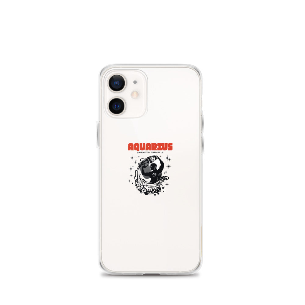 AQUARIUS - iPhone Case Transparent