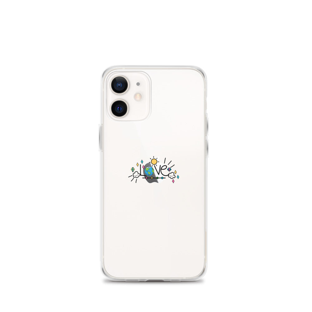 LOVE EARTH - iPhone Case Transparent