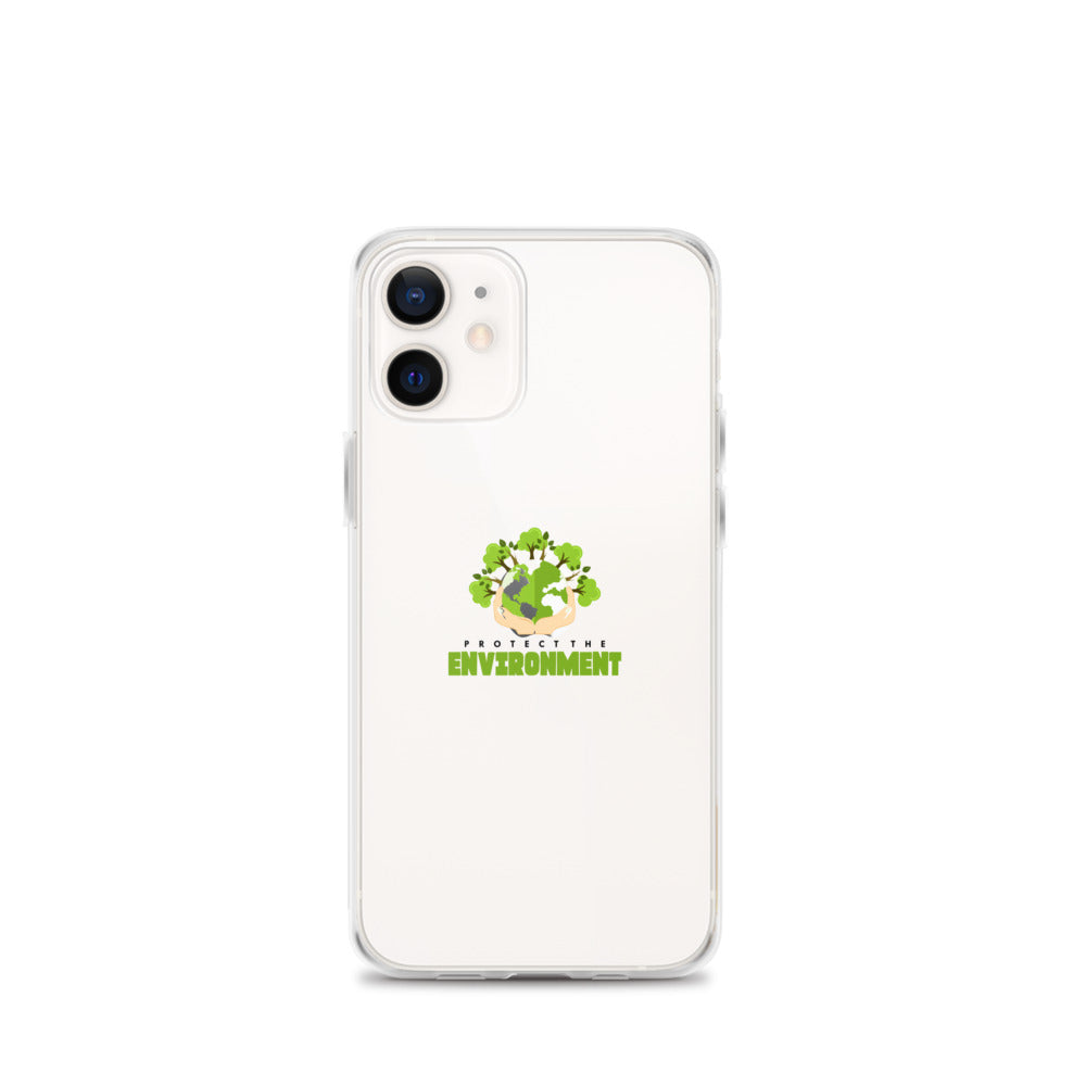 PROTECT THE ENVIRONMENT - iPhone Case Transparent