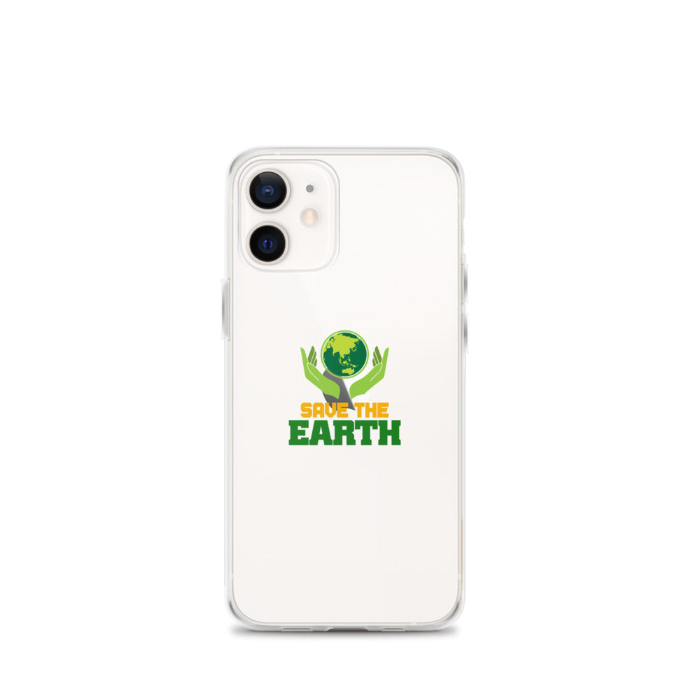 SAVE THE EARTH - iPhone Case Transparent