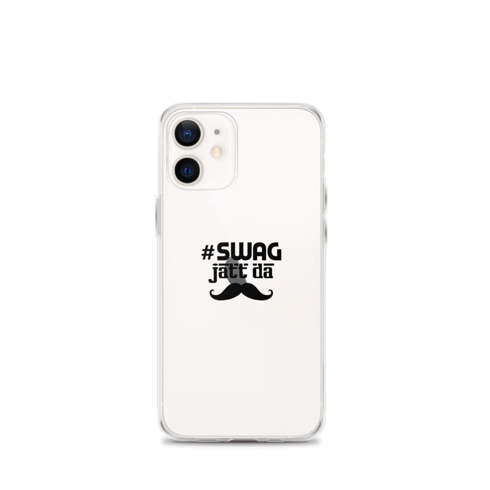 SWAG JATT DA - iPhone Case Transparent