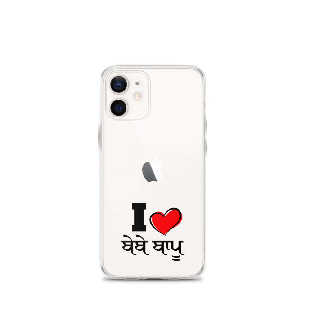 I LOVE BEBE BAPPU - iPhone Case