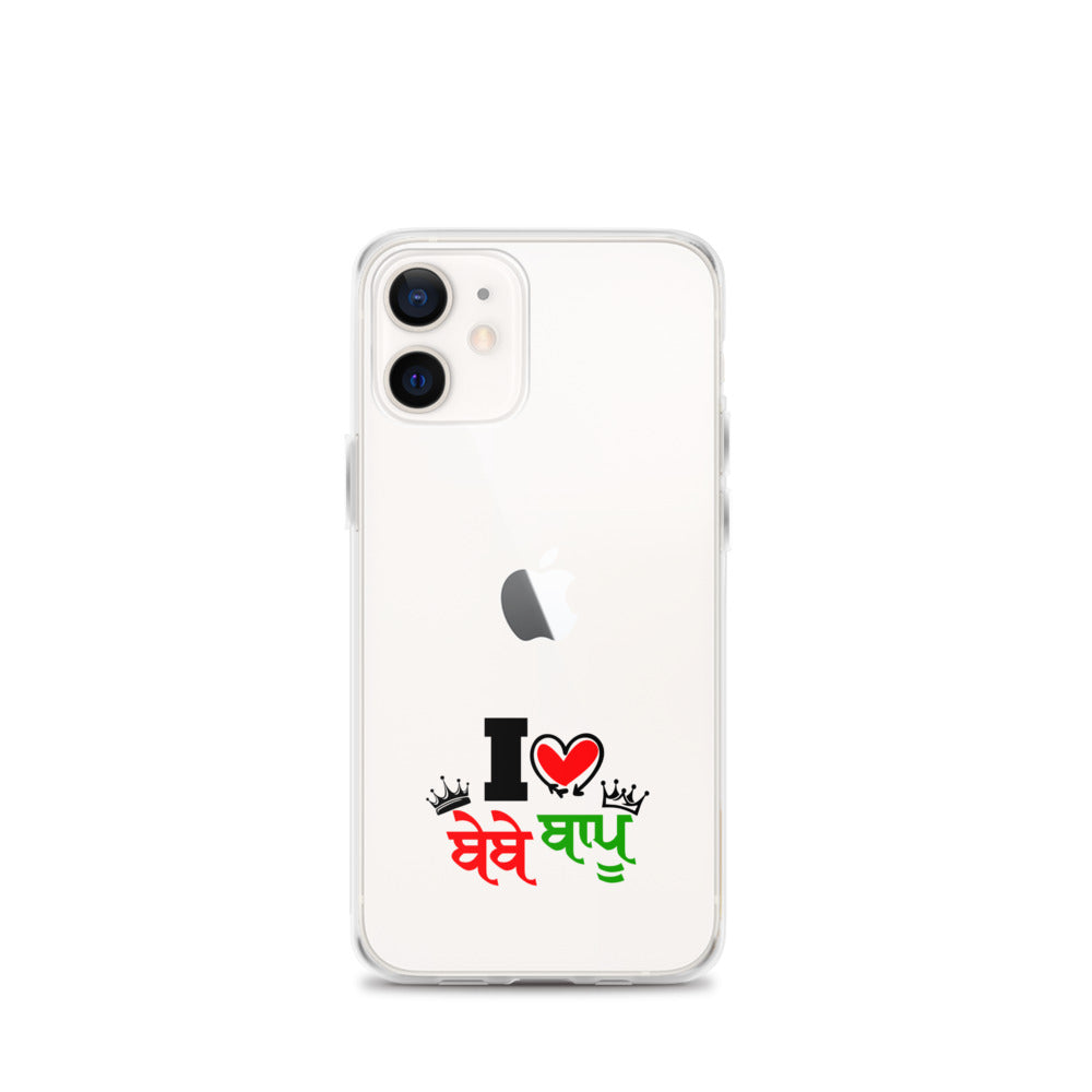 I LOVE BEBE BAPU - iPhone Case