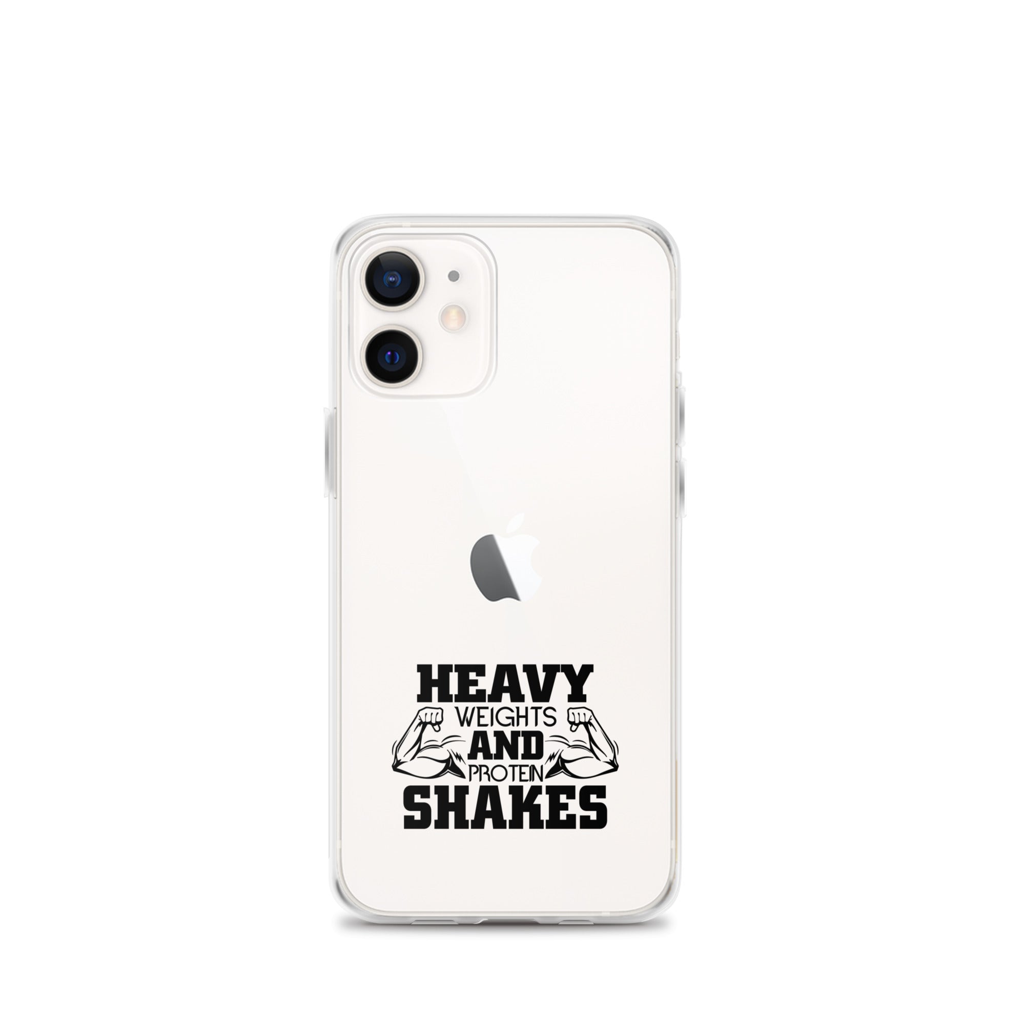 HEAVY WEIGHTS AND PROTEIN SHAKES - iPhone Case