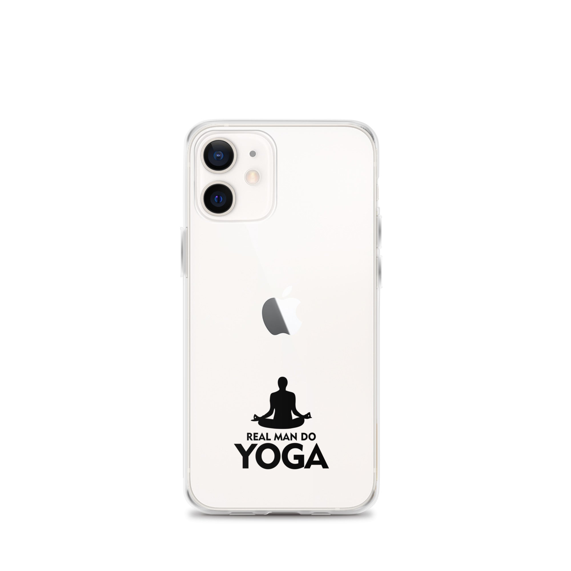 REAL MAN DO YOGA - iPhone Case