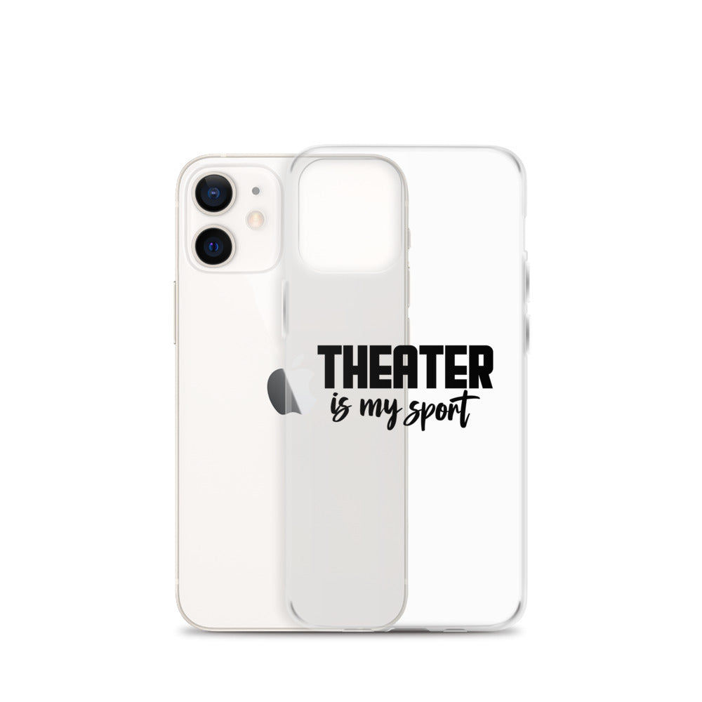 Theatre is my sport- iPhone Case Transparent