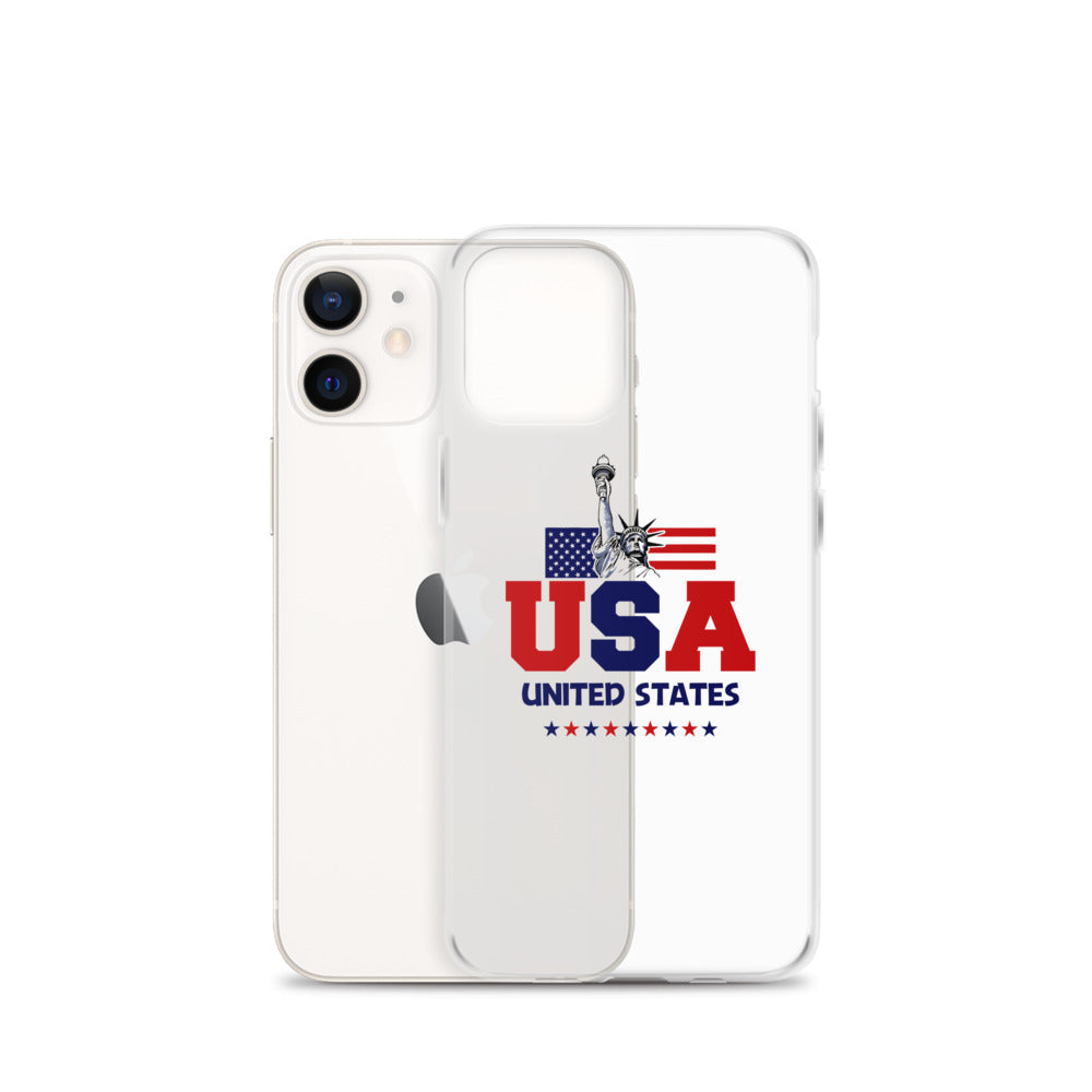 UNITED STATES OF AMERICA - iPhone Case Transparent
