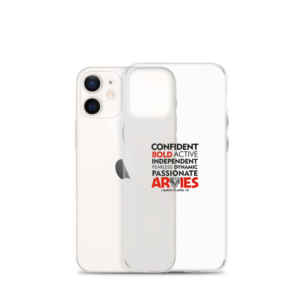 ARIES - iPhone Case Transparent