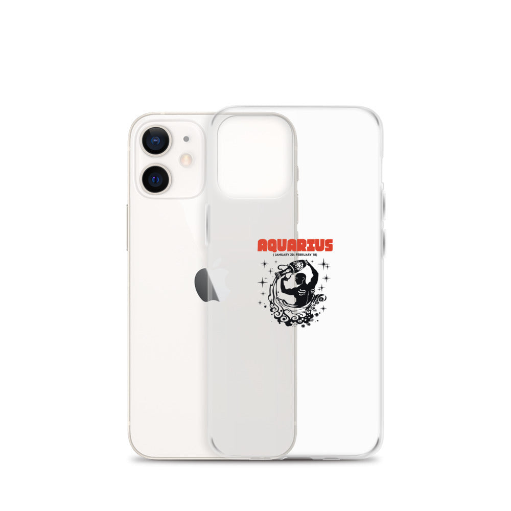 AQUARIUS - iPhone Case Transparent