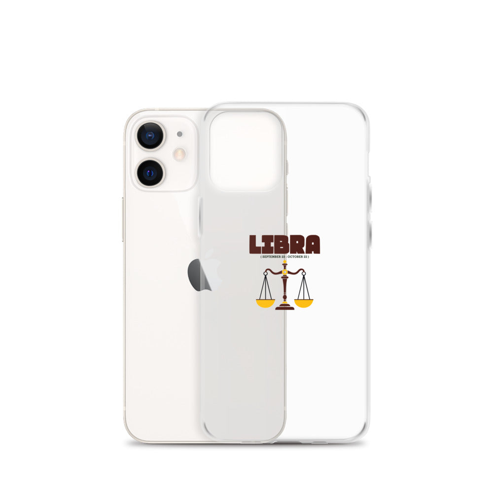 LIBRA - iPhone Case Transparent