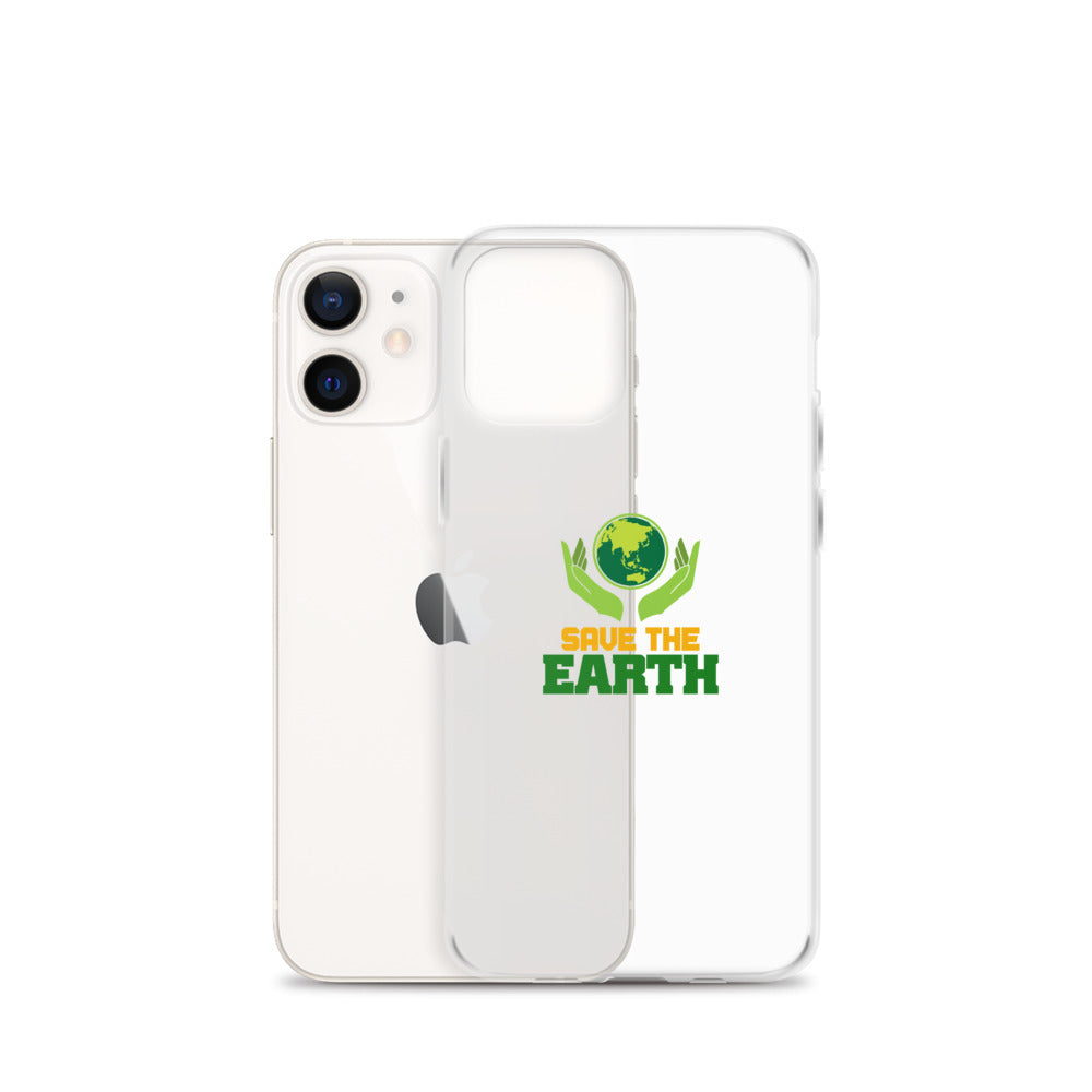 SAVE THE EARTH - iPhone Case Transparent