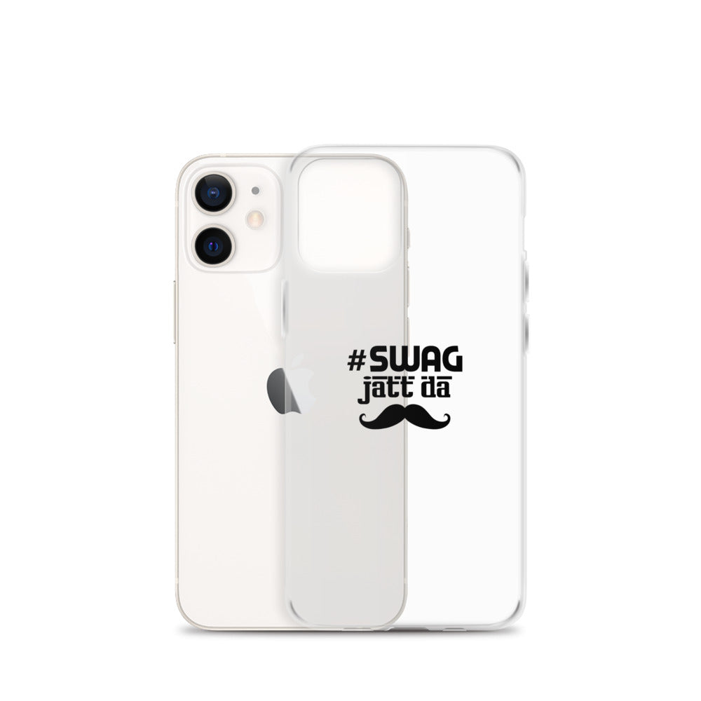 SWAG JATT DA - iPhone Case Transparent