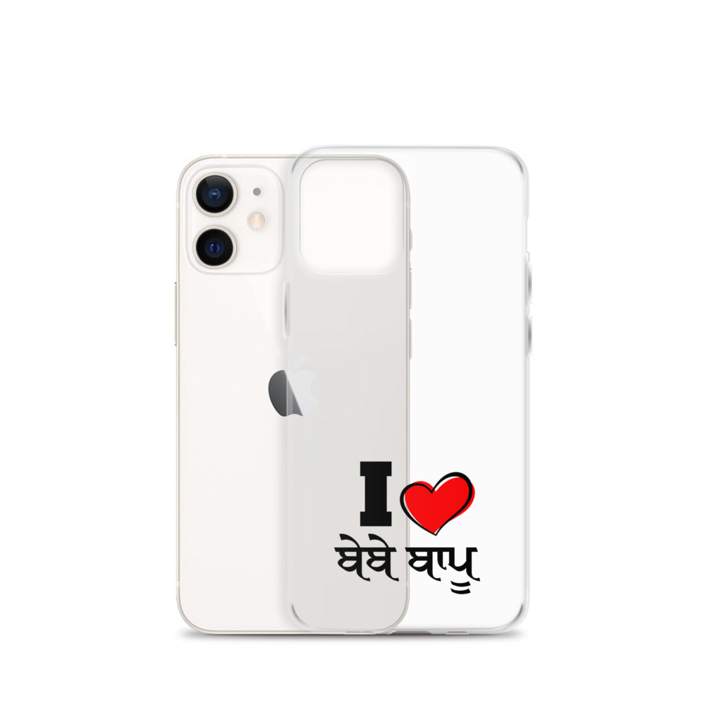 I LOVE BEBE BAPPU - iPhone Case