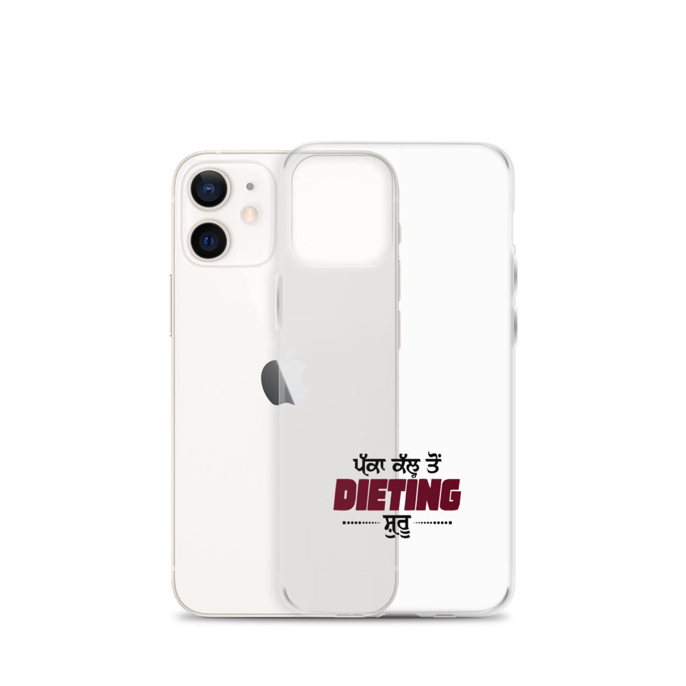 PAKKA KAL TO DIETING SHURU - iPhone Case